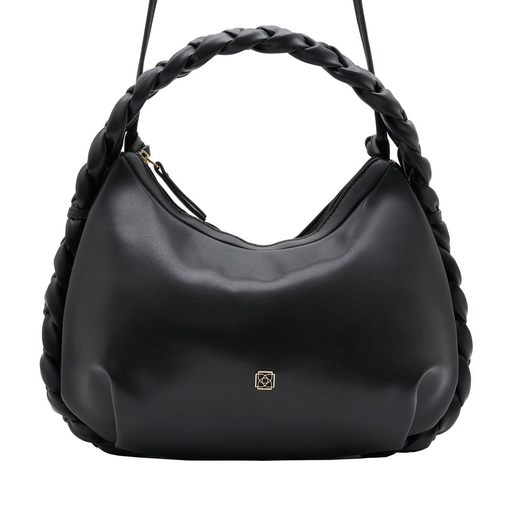 Siyah Ancelin Kadın Omuz Askılı Çanta