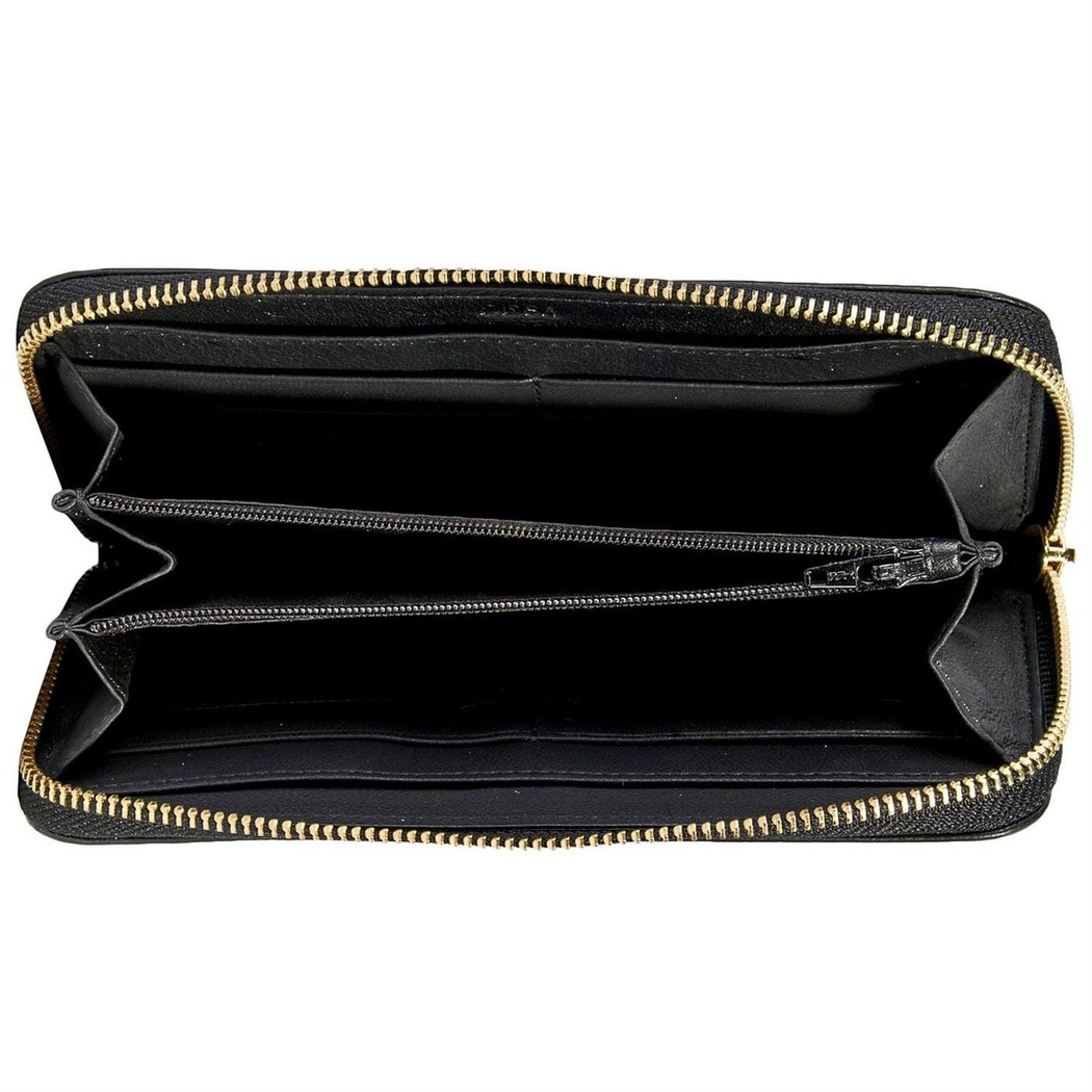 Siyah Bibiana Kadın Deri Cüzdan