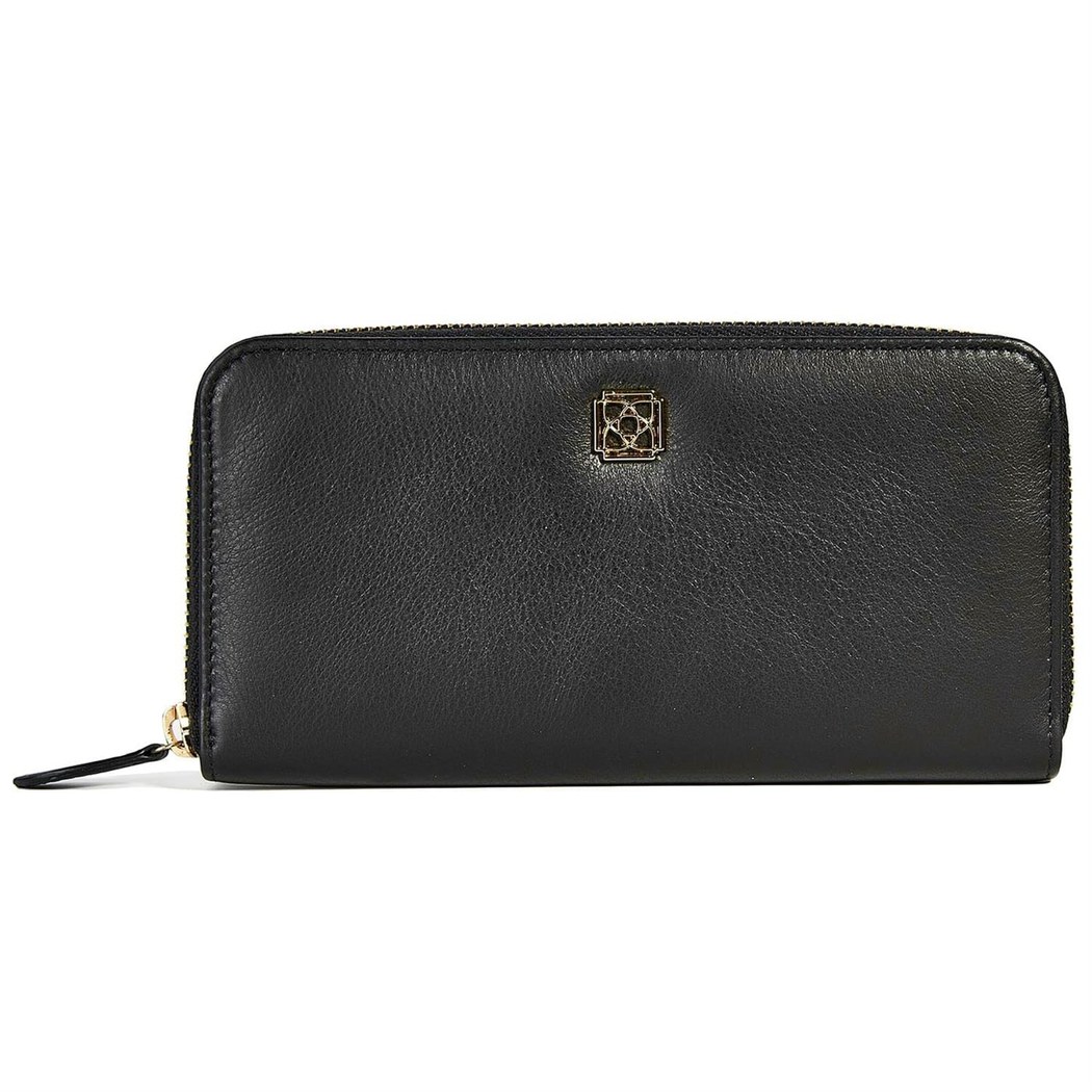 Siyah Bibiana Kadın Deri Cüzdan