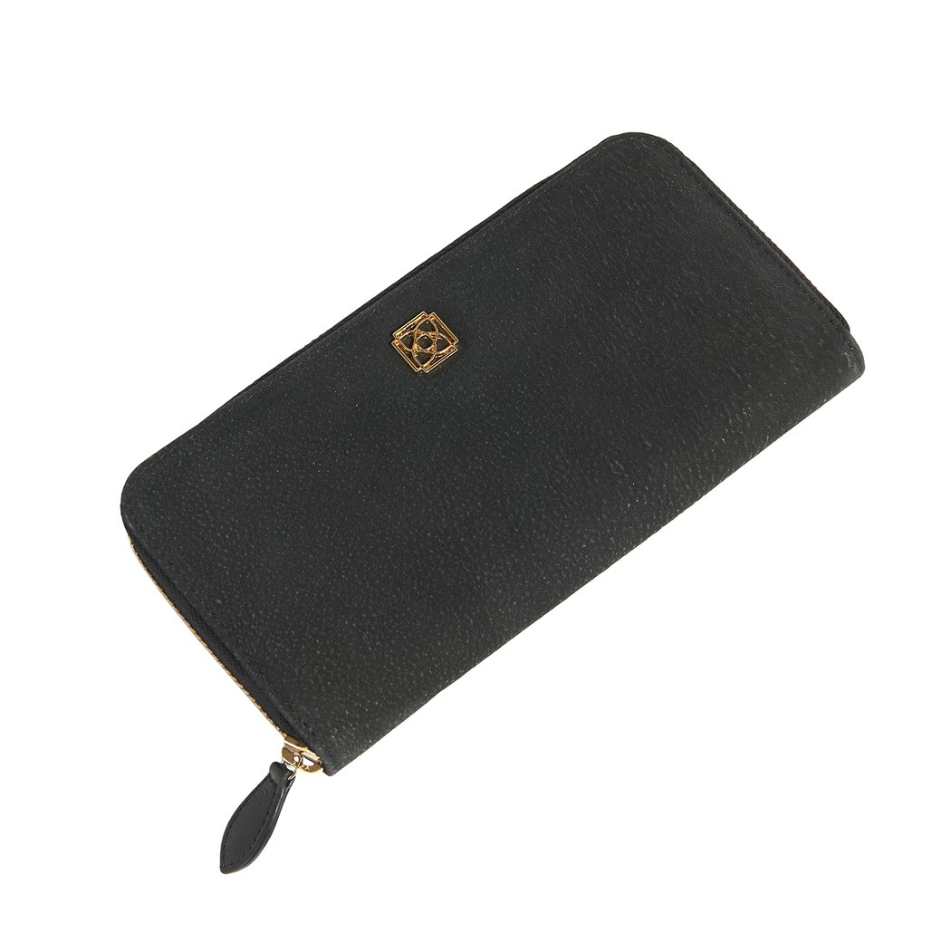 Siyah Bibiana Kadın Deri Cüzdan