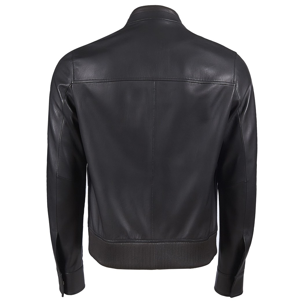 Siyah Cirocco Erkek Deri Ceket