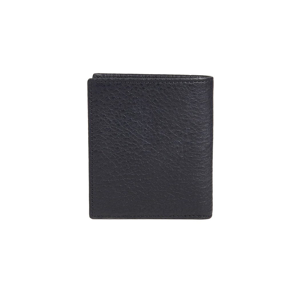 Siyah D Logolu Kadın Deri Cüzdan