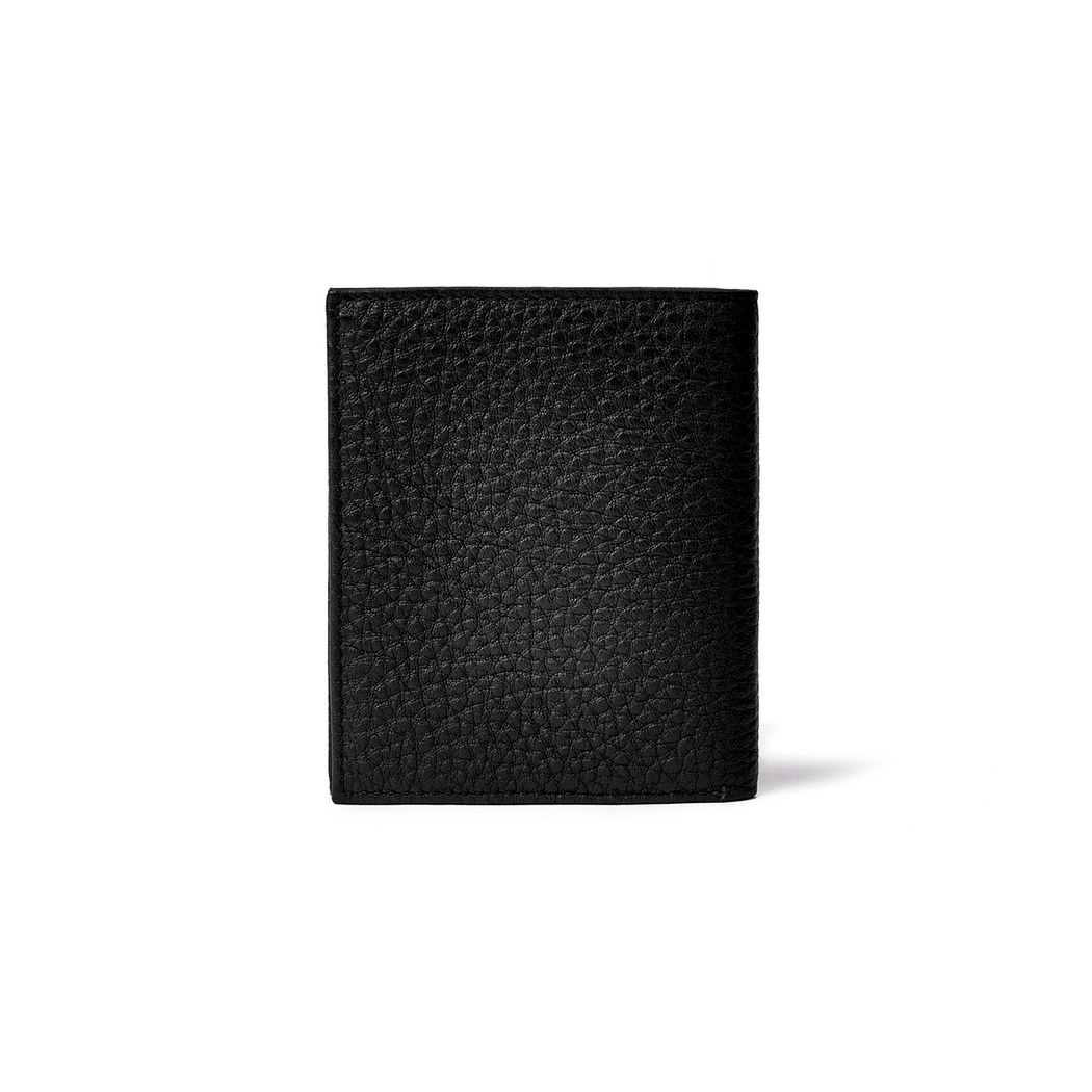 Siyah D Logolu Kadın Deri Cüzdan