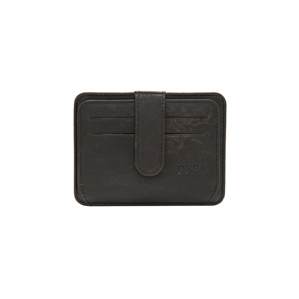 Siyah Erkek Deri Kartlık