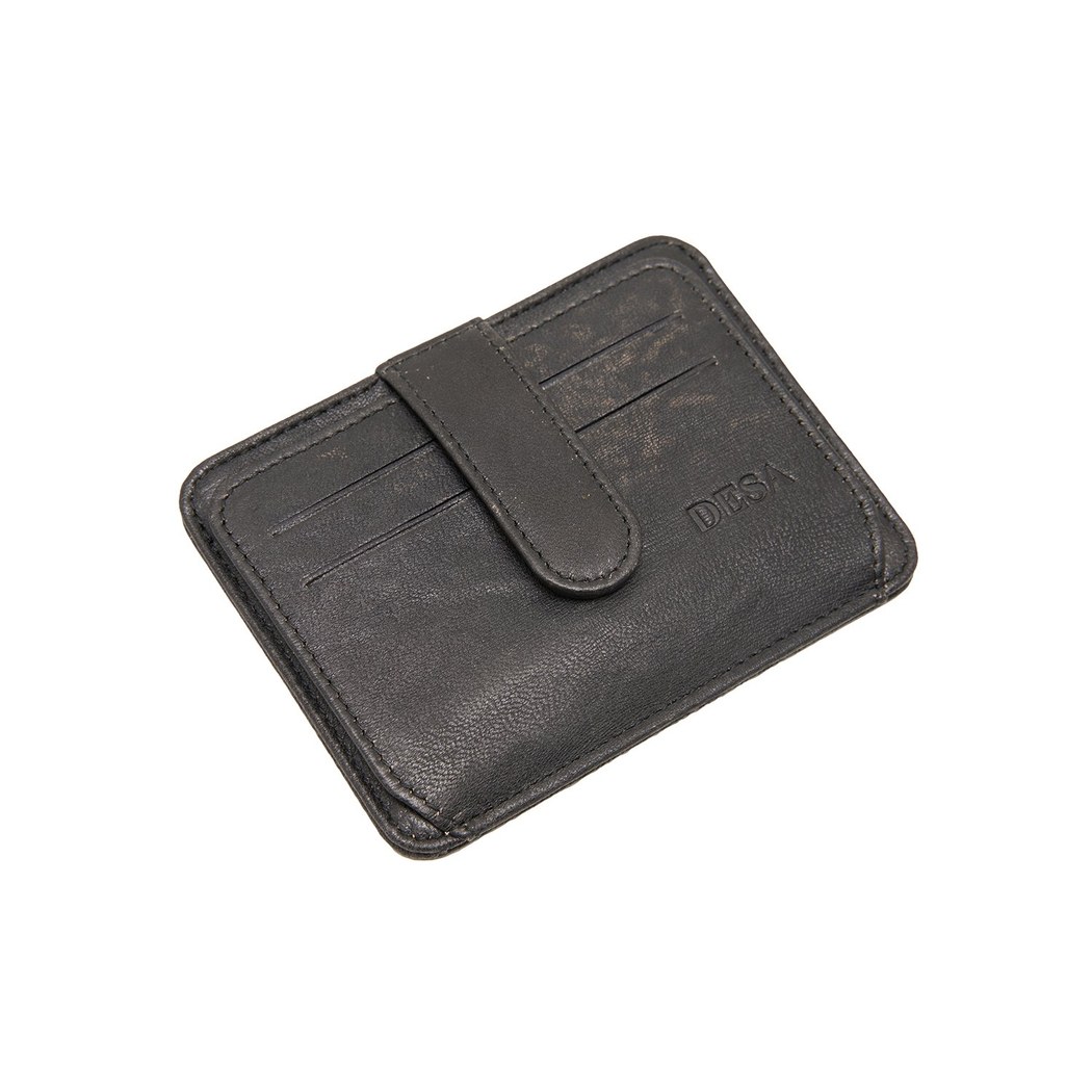 Siyah Erkek Deri Kartlık