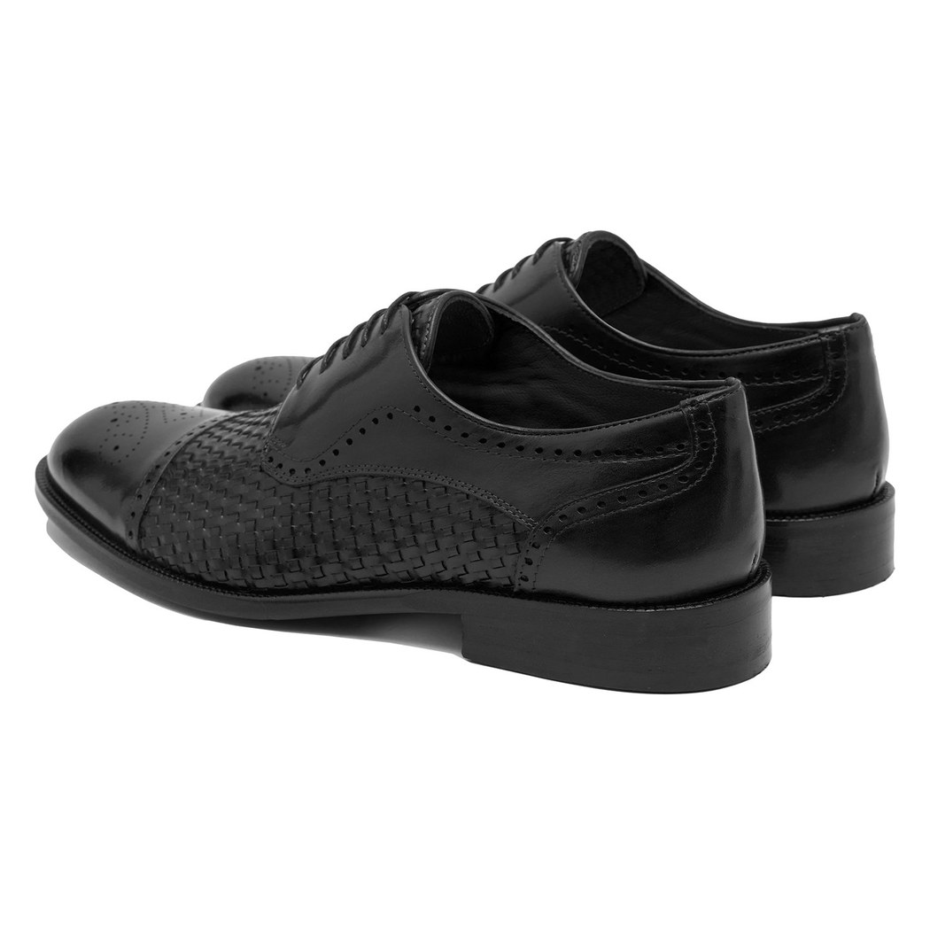 Siyah Erkek Deri Klasik Ayakkabı