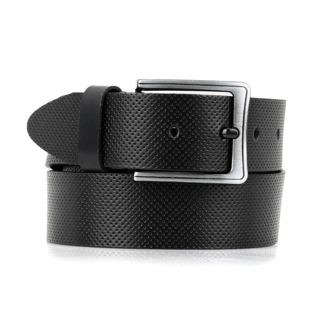 Siyah Erkek Spor Deri Kemer