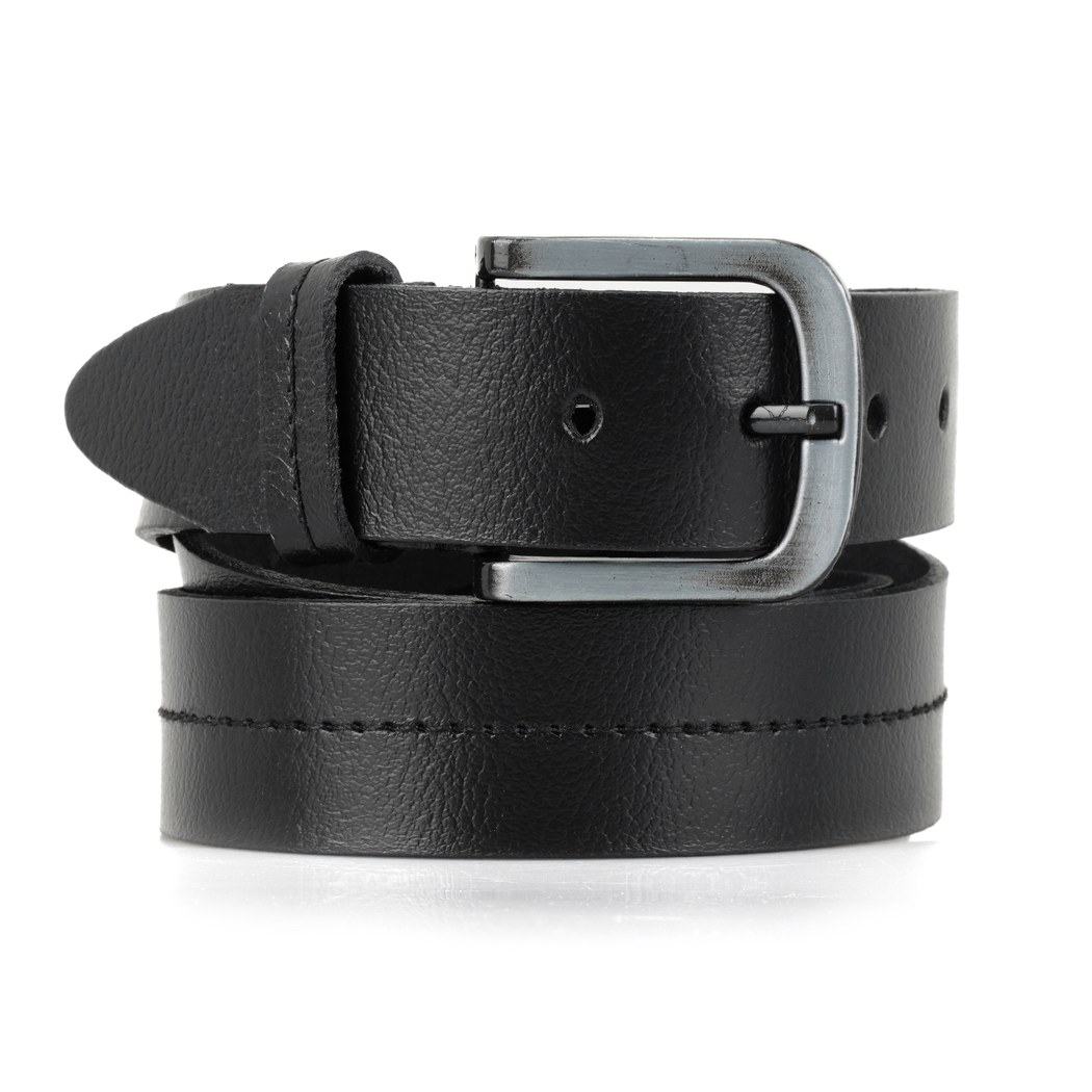 Siyah Erkek Spor Deri Kemer