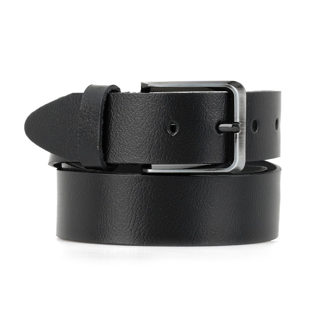 Siyah Erkek Spor Deri Kemer