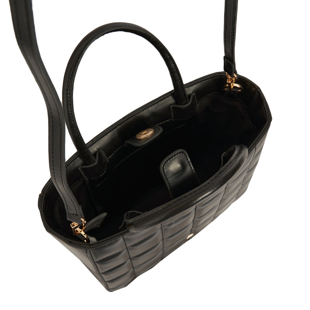 Siyah Garlen Kadın Omuz Askılı Çanta