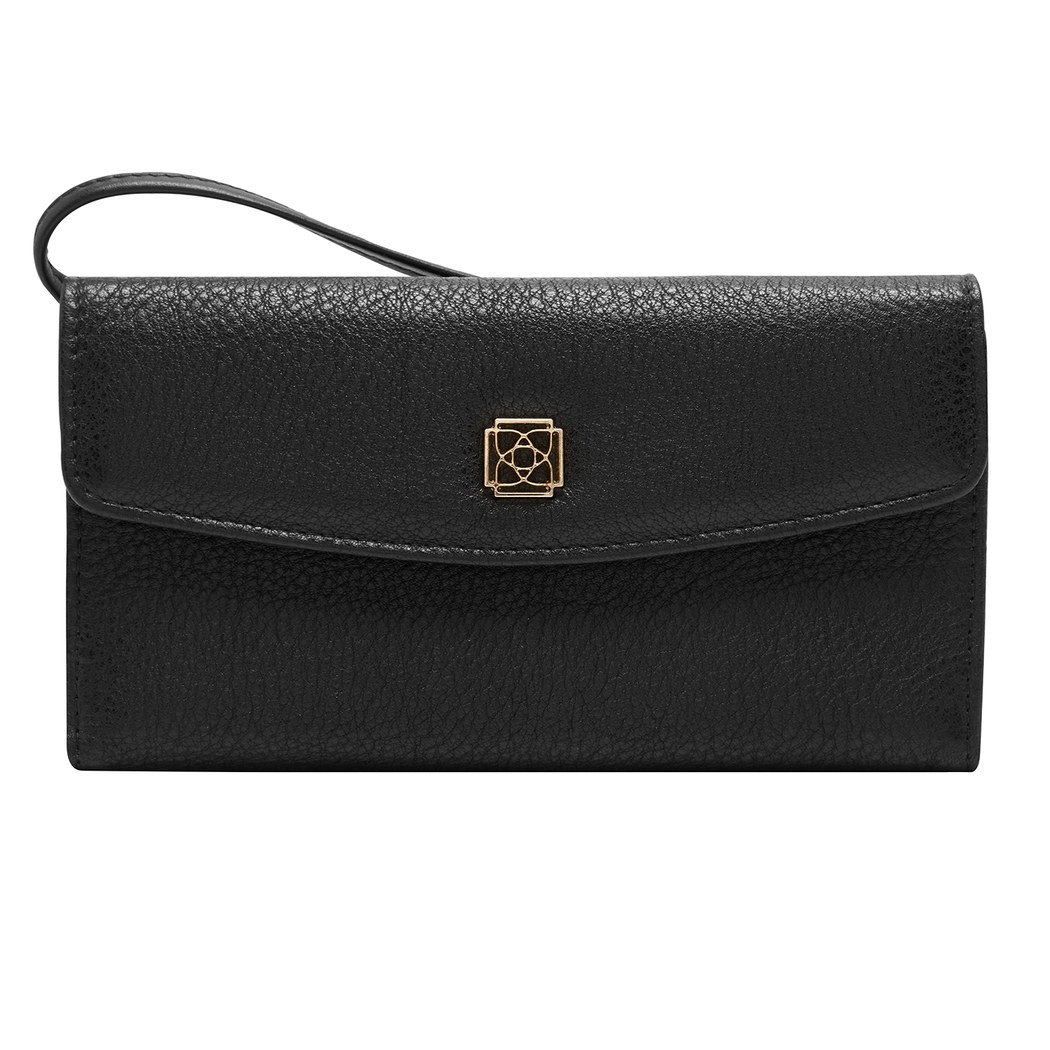 Siyah Kadın Deri Cüzdan