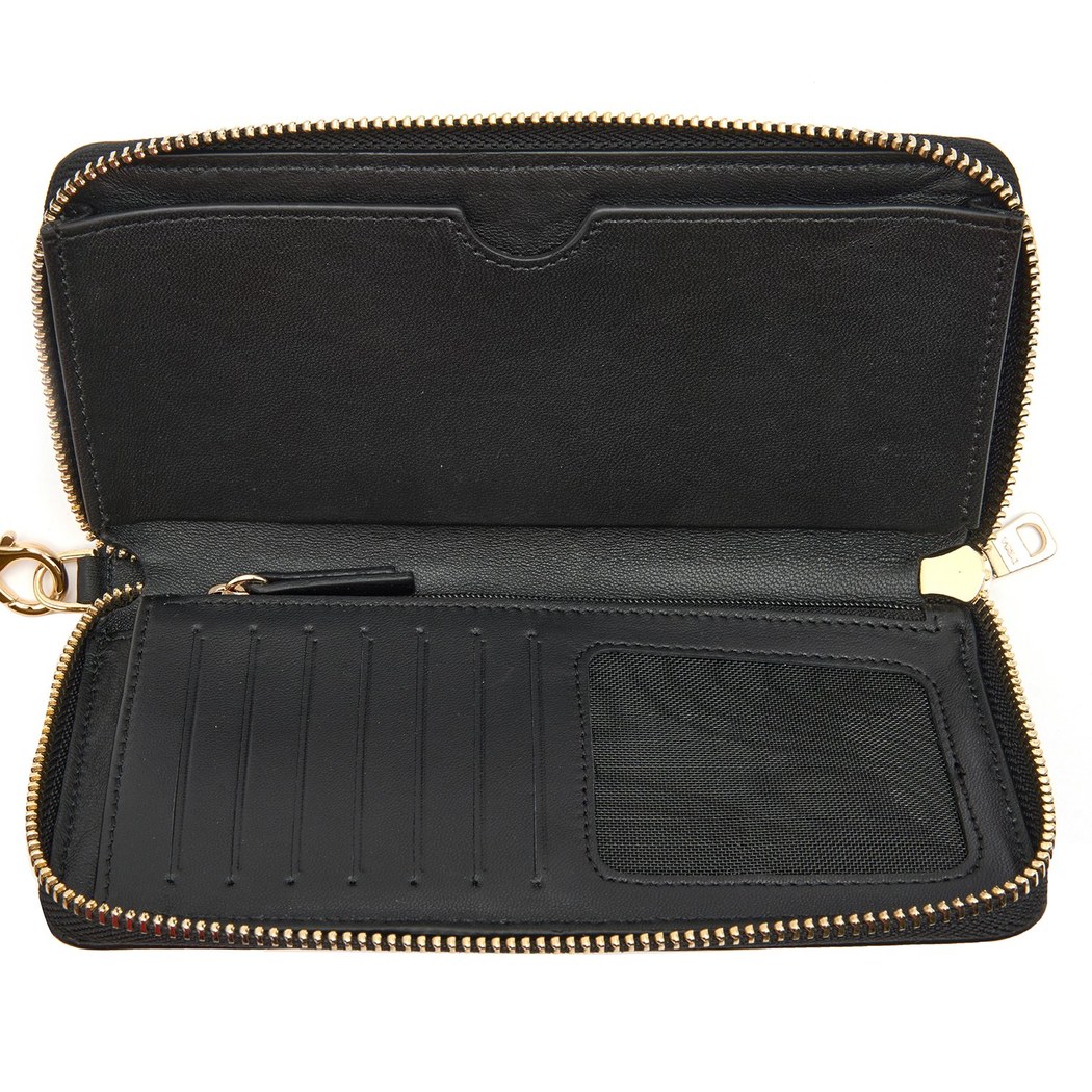 Siyah Kadın Deri Cüzdan