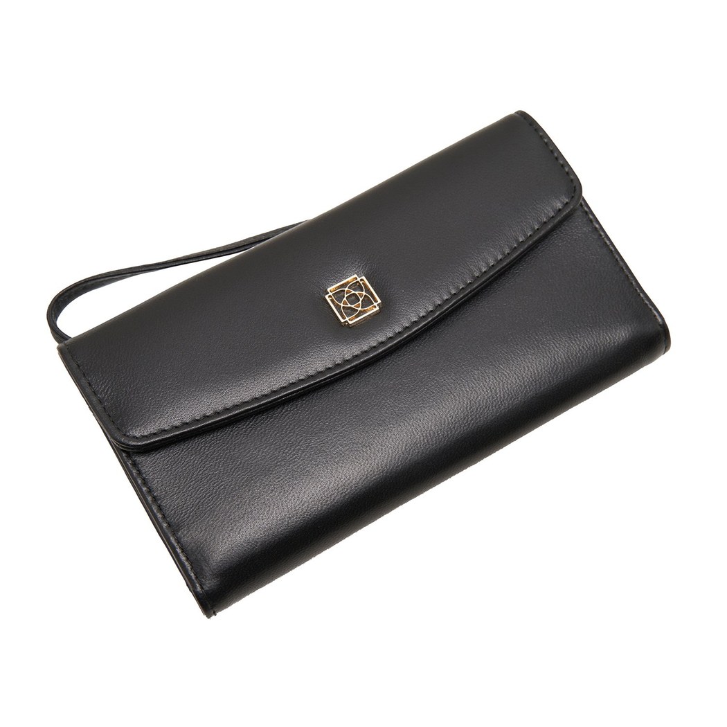 Siyah Kadın Deri Cüzdan