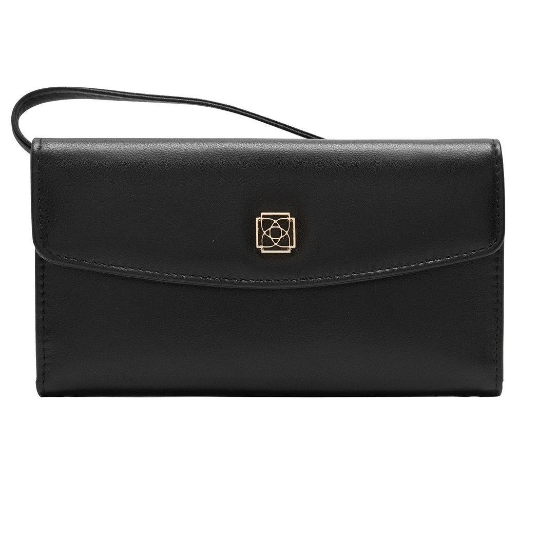 Siyah Kadın Deri Cüzdan