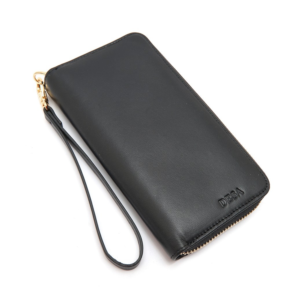 Siyah Kadın Deri Cüzdan