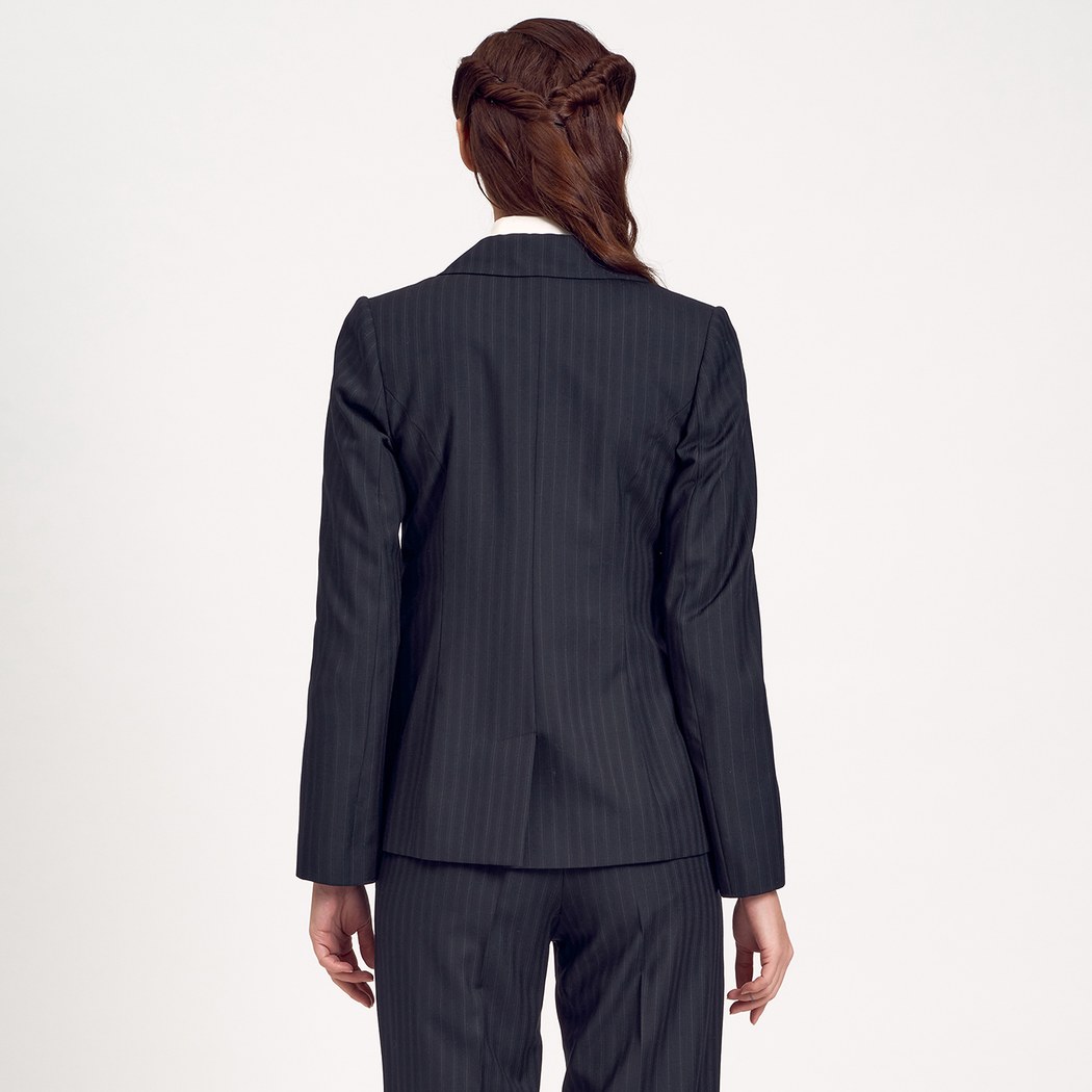 Siyah Klasik Kadın Blazer Ceket