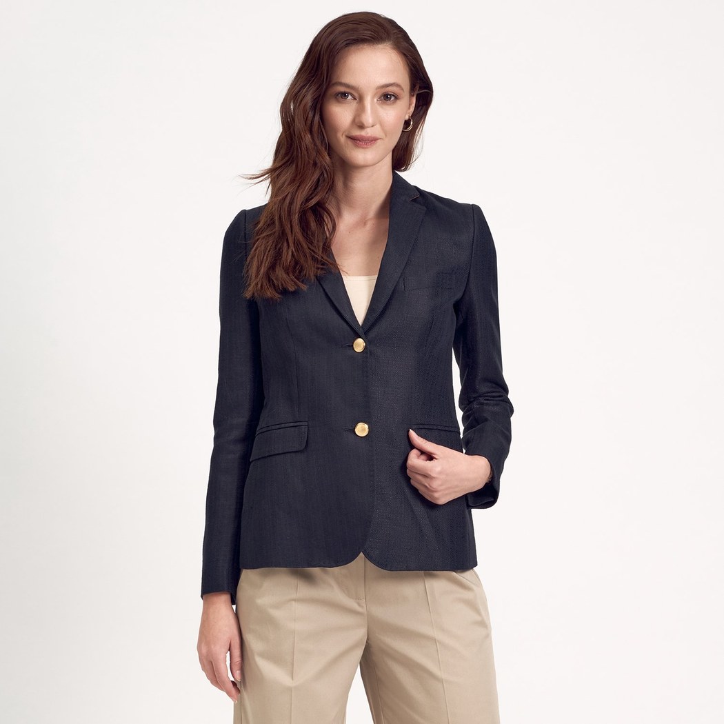 Siyah Klasik Kadın Ceket