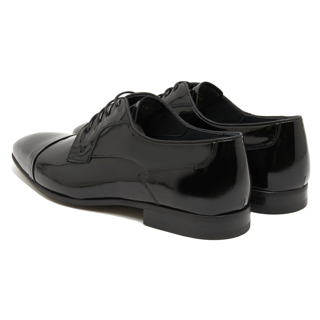 Siyah Leon Erkek Rugan Klasik Ayakkabı