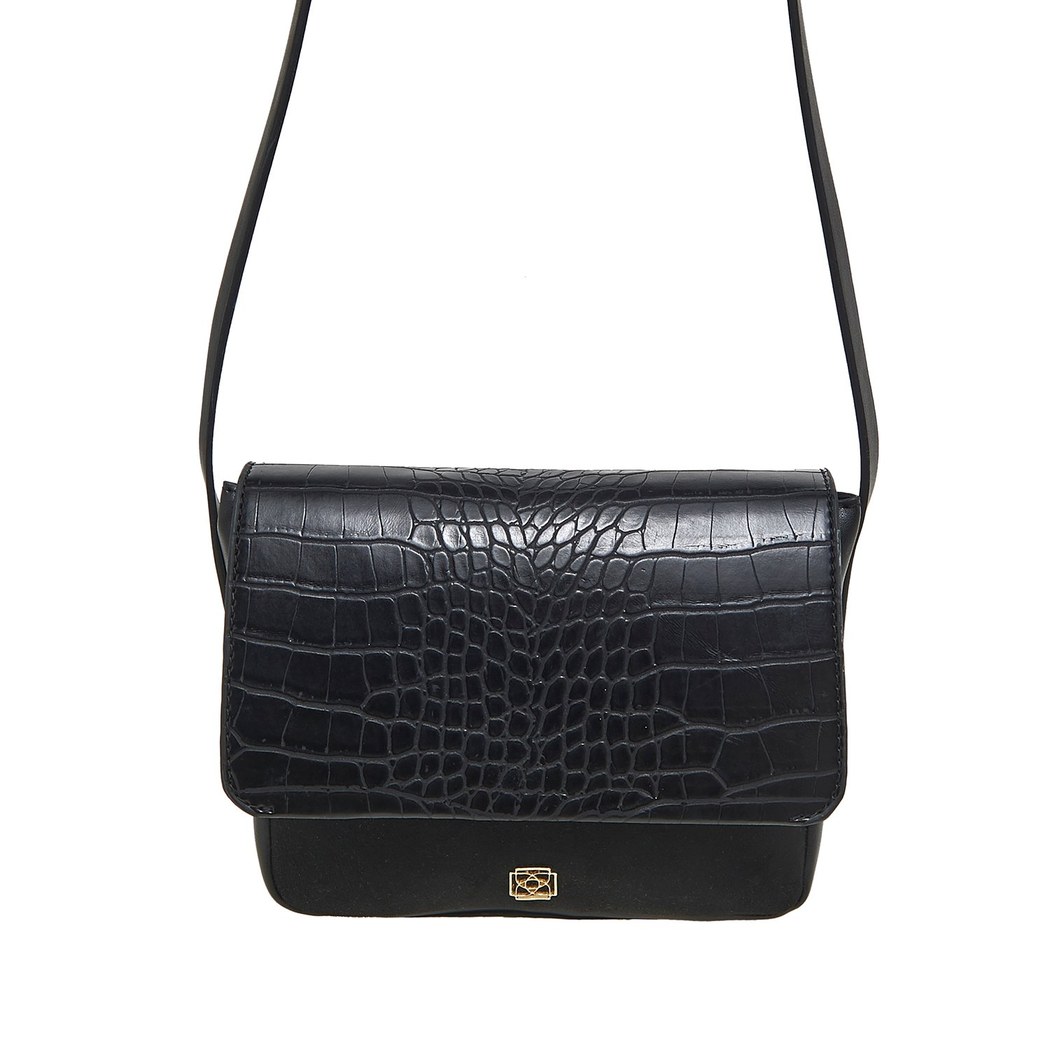 Siyah Lilac Kadın Omuz Askılı Çanta