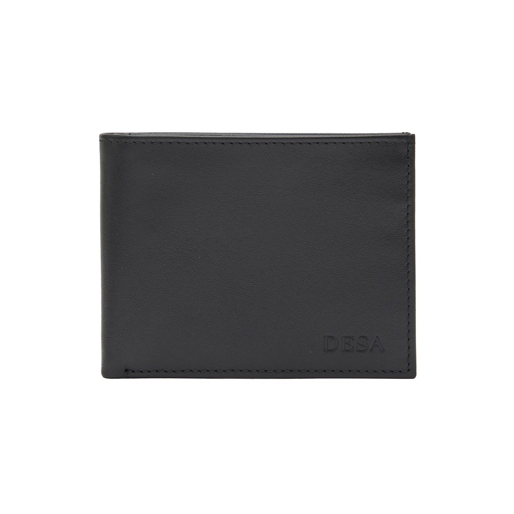 Siyah Mike Silky Deri Erkek Cüzdan