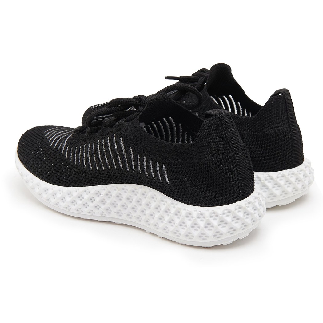 Siyah Millenia Kadın Triko Spor Ayakkabı