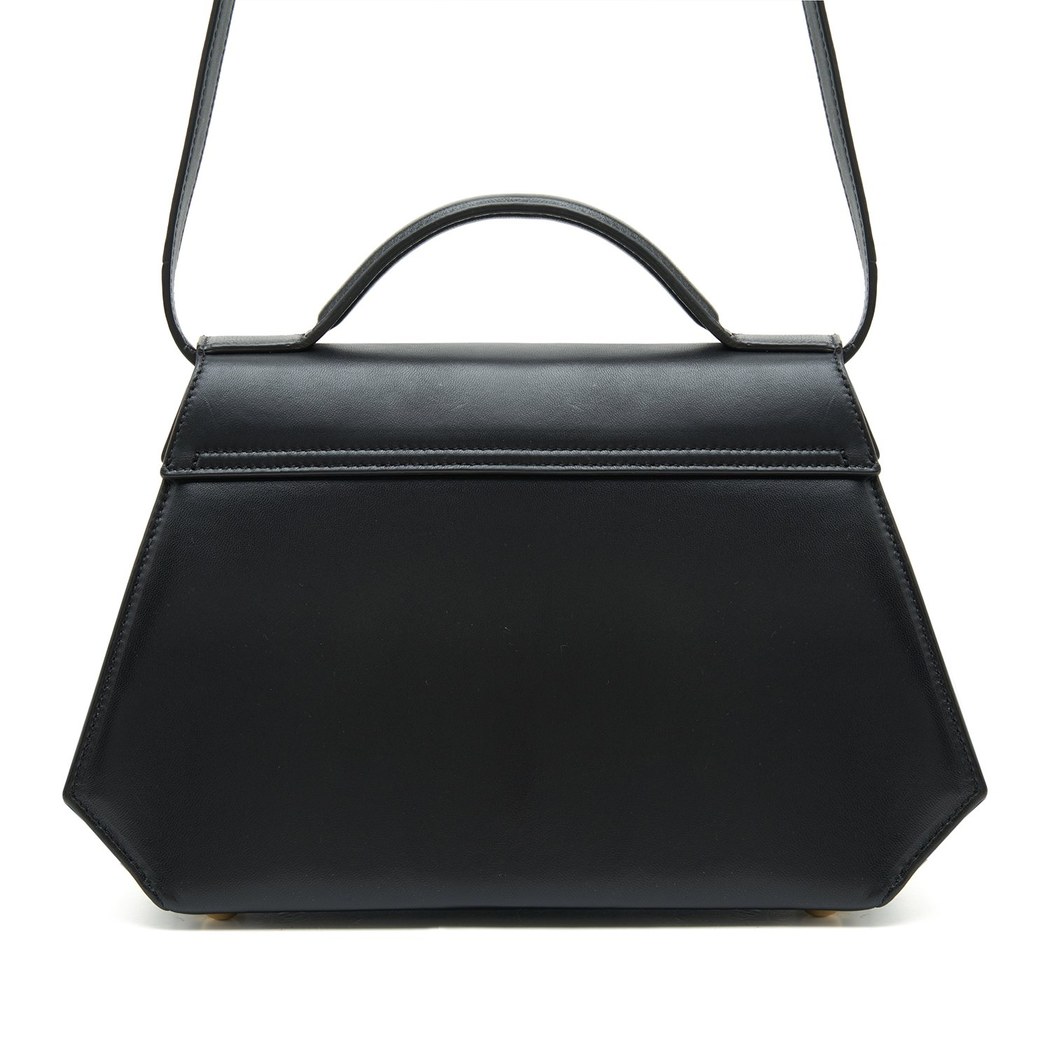 Siyah Mond Kadın Deri Omuz Askılı Çanta