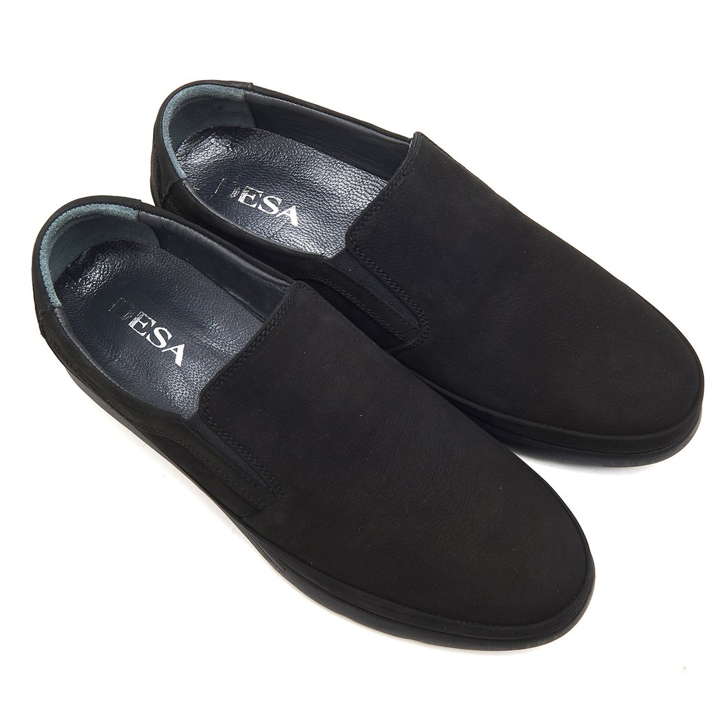 Siyah Omar Erkek Deri Loafer