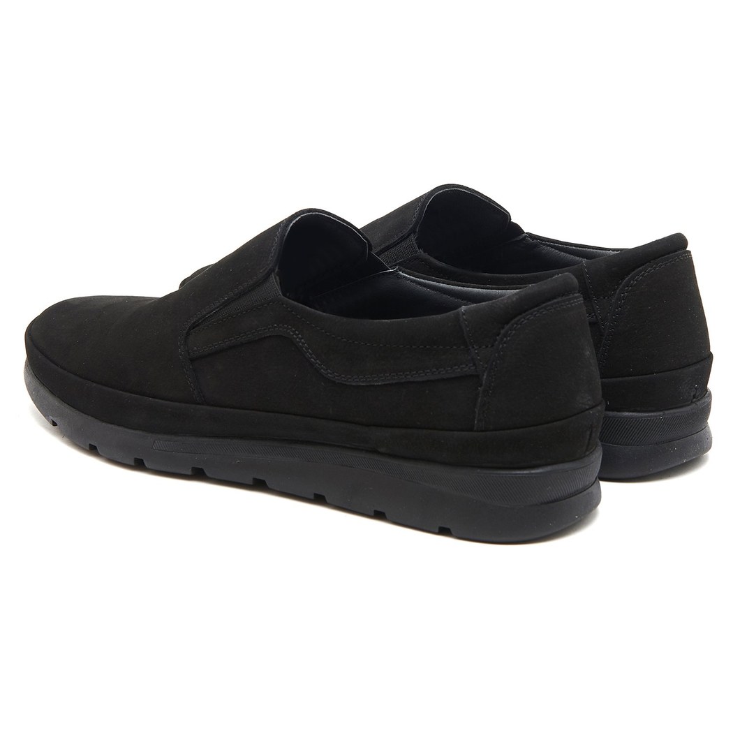 Siyah Omar Erkek Deri Loafer