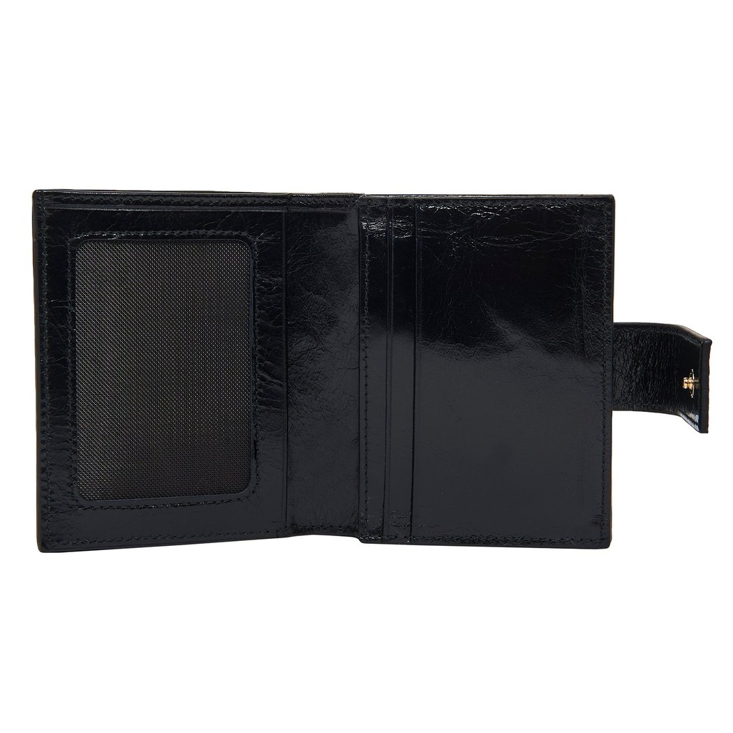 Siyah Opulent Kadın Deri Cüzdan