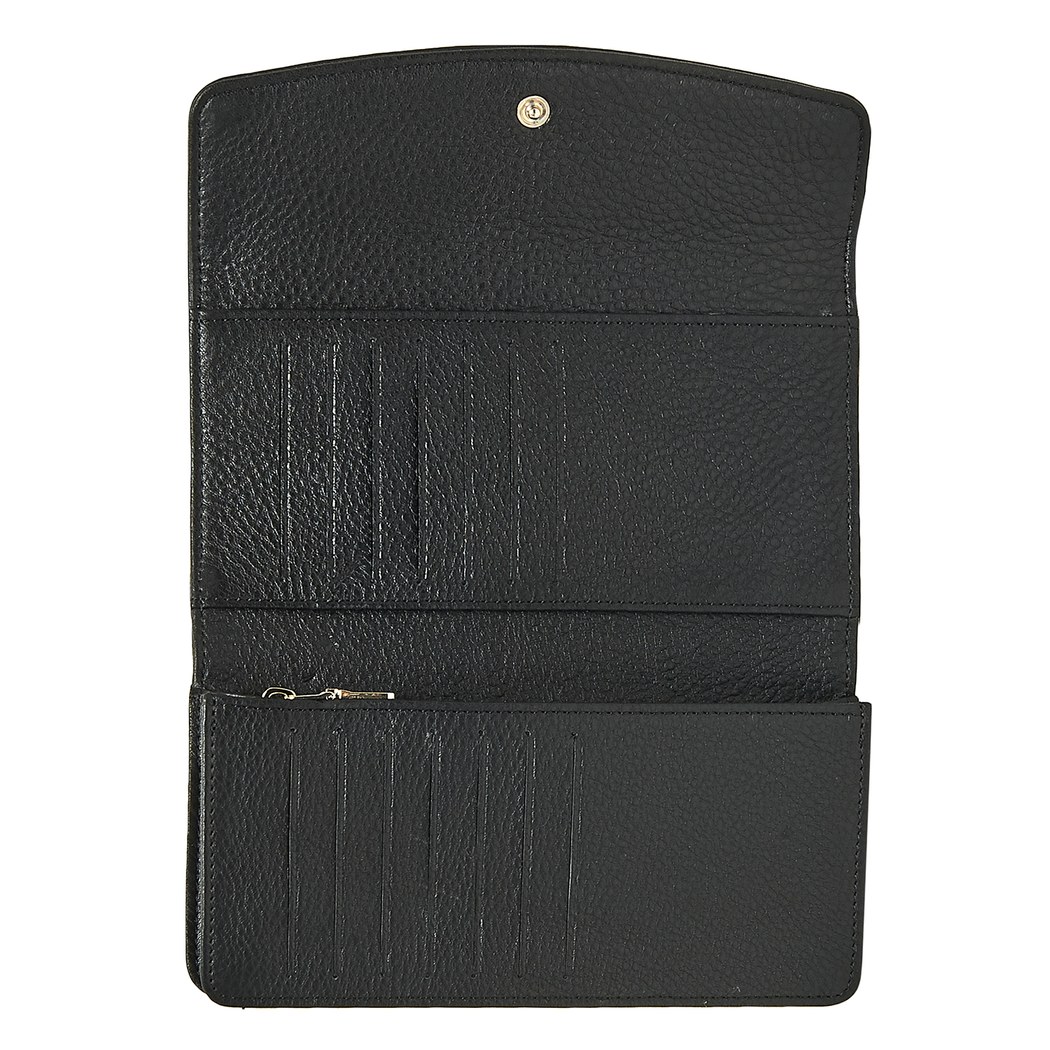 Siyah Sein Kadın Deri Cüzdan