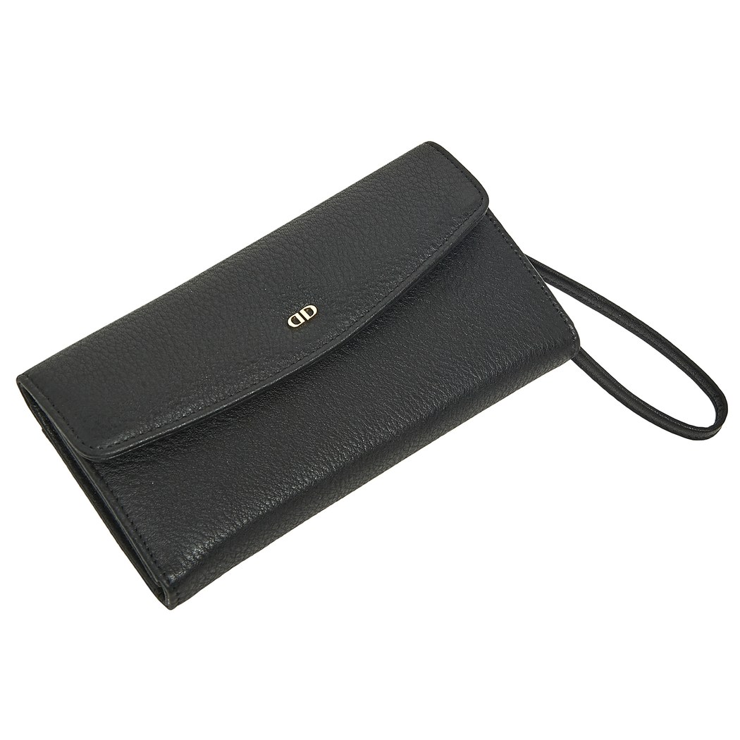 Siyah Sein Kadın Deri Cüzdan