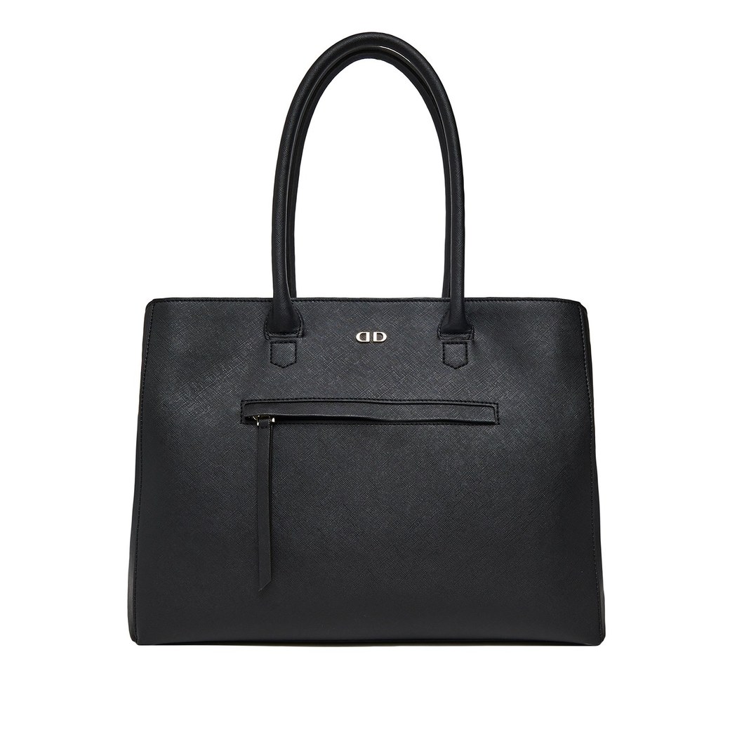 Siyah Slace Kadın Omuz Askılı Çanta