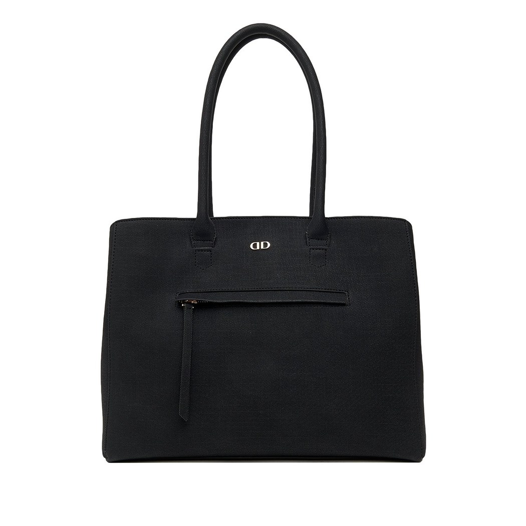 Siyah Slace Kadın Omuz Askılı Çanta