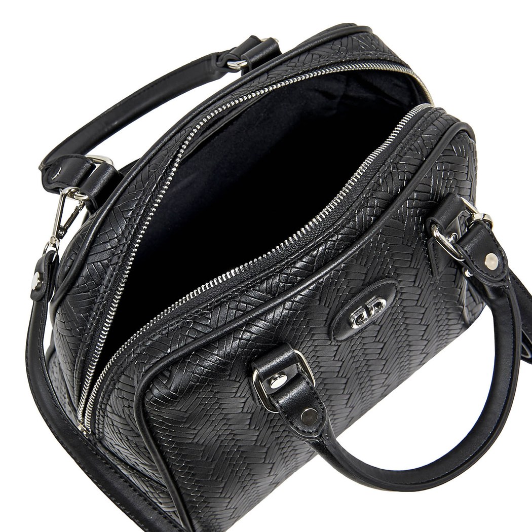 Siyah Tronc Kadın El Çantası