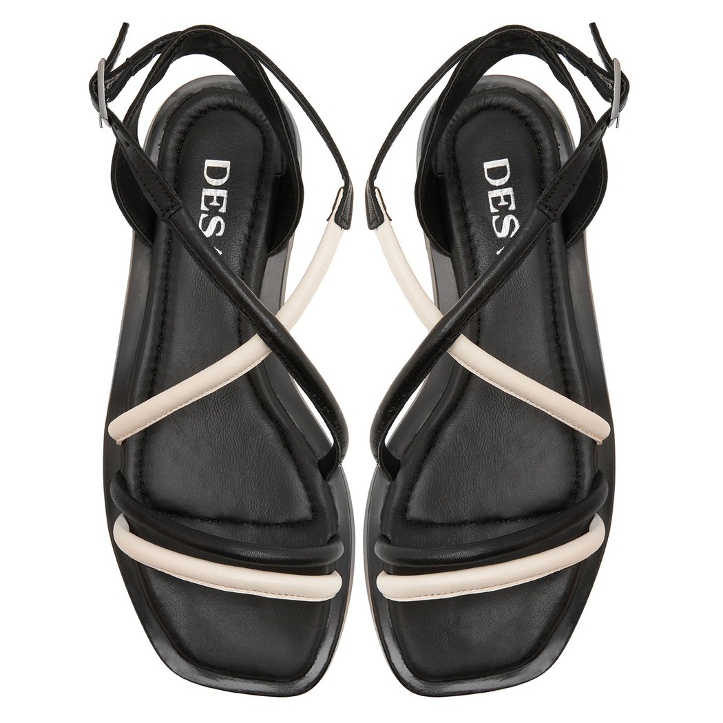 Siyah Tulipe Kadın Sandalet