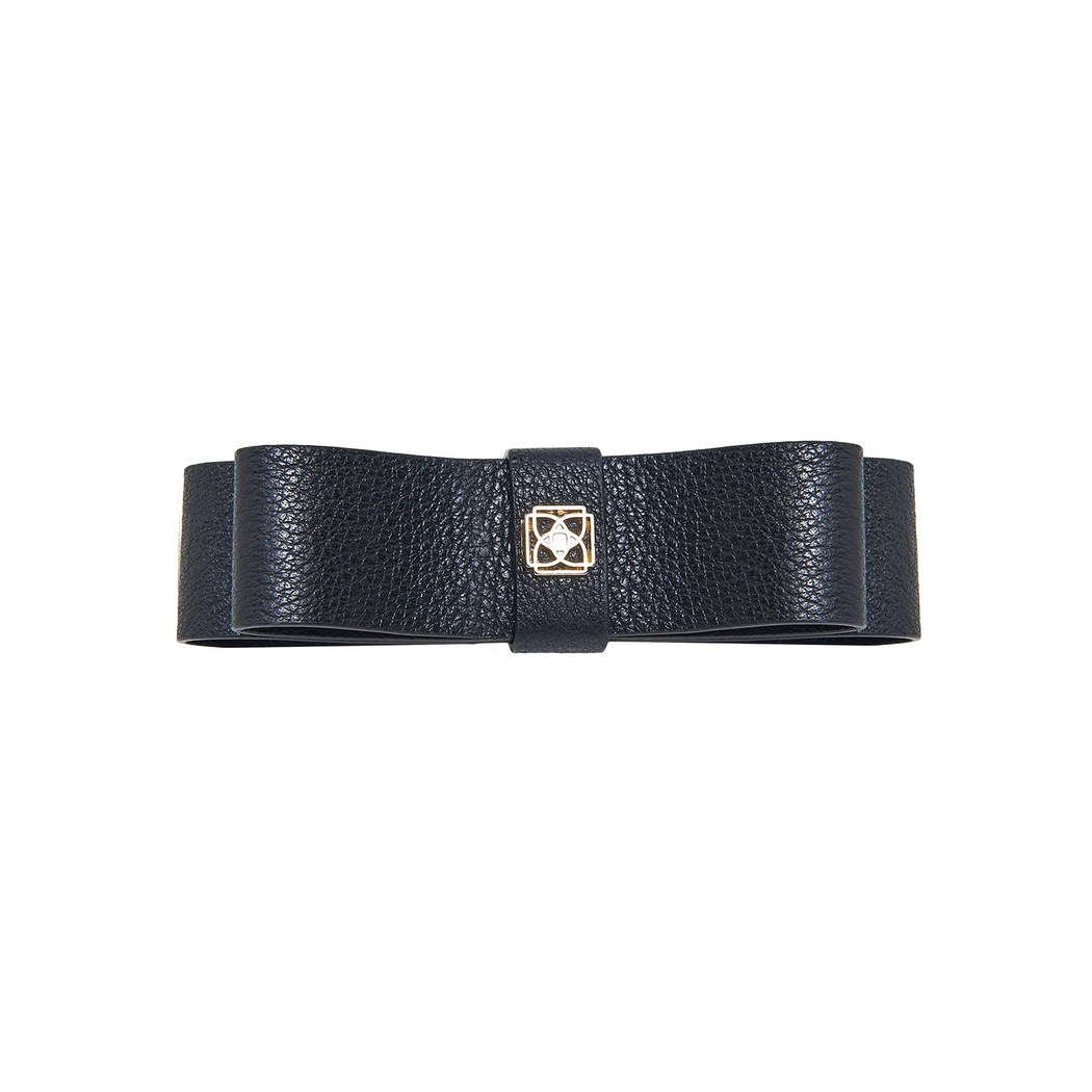 Siyah Vanni Kadın Deri Toka