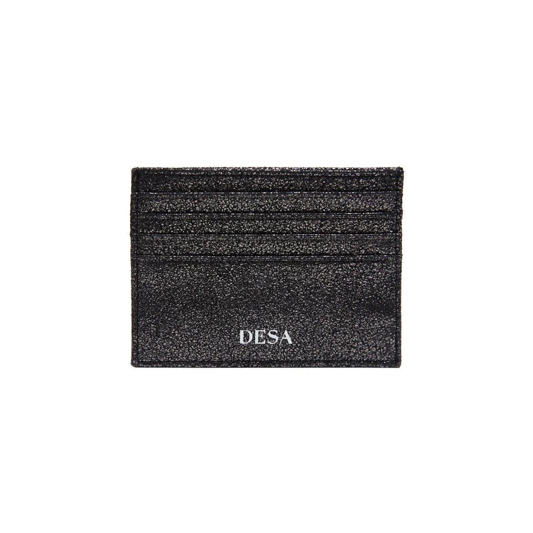 Siyah Vidal Floter Deri Kartlık