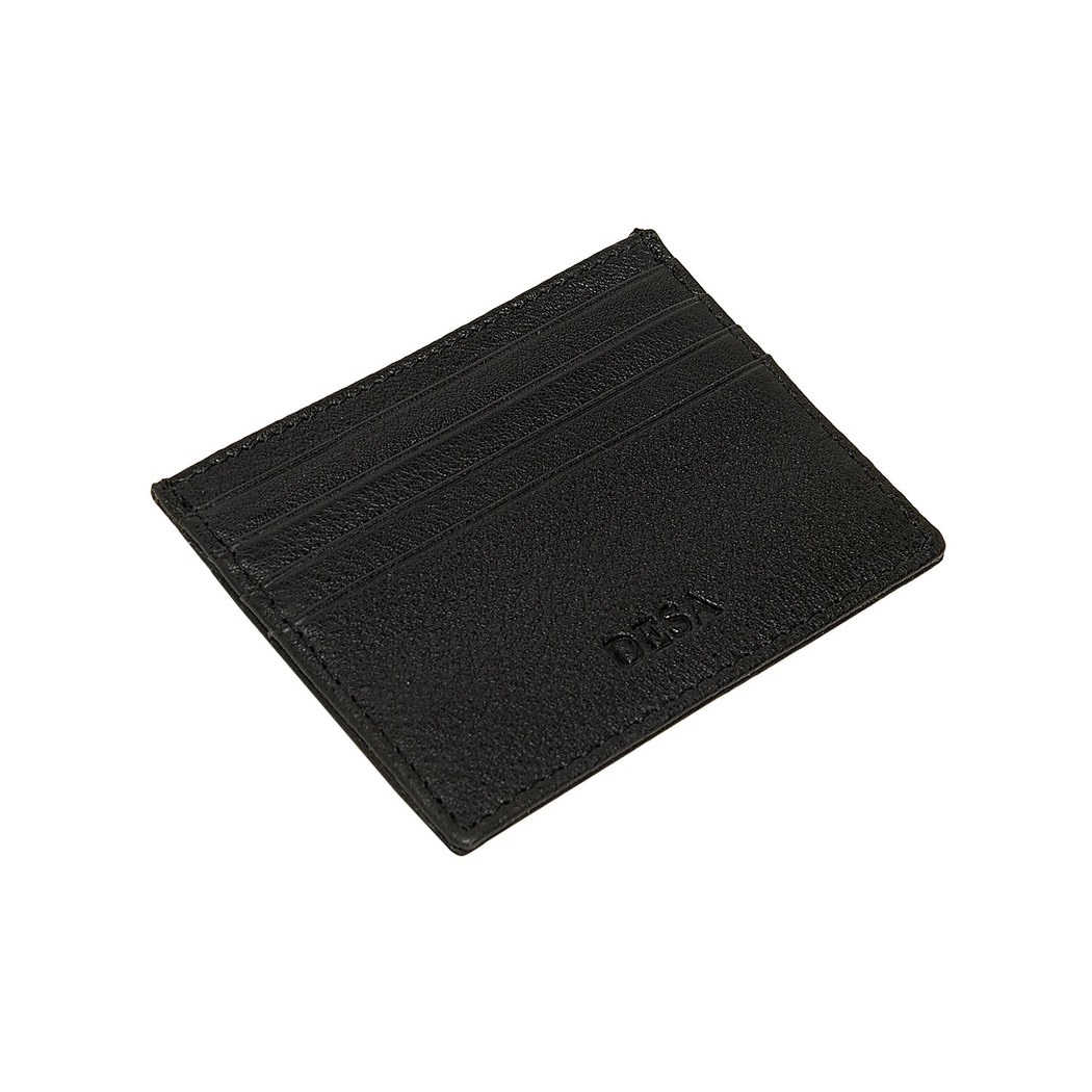 Siyah Vidal Floter Deri Kartlık