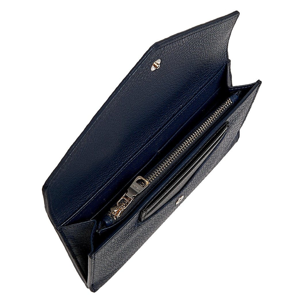 Siyah Zarf Kadın Deri Cüzdan