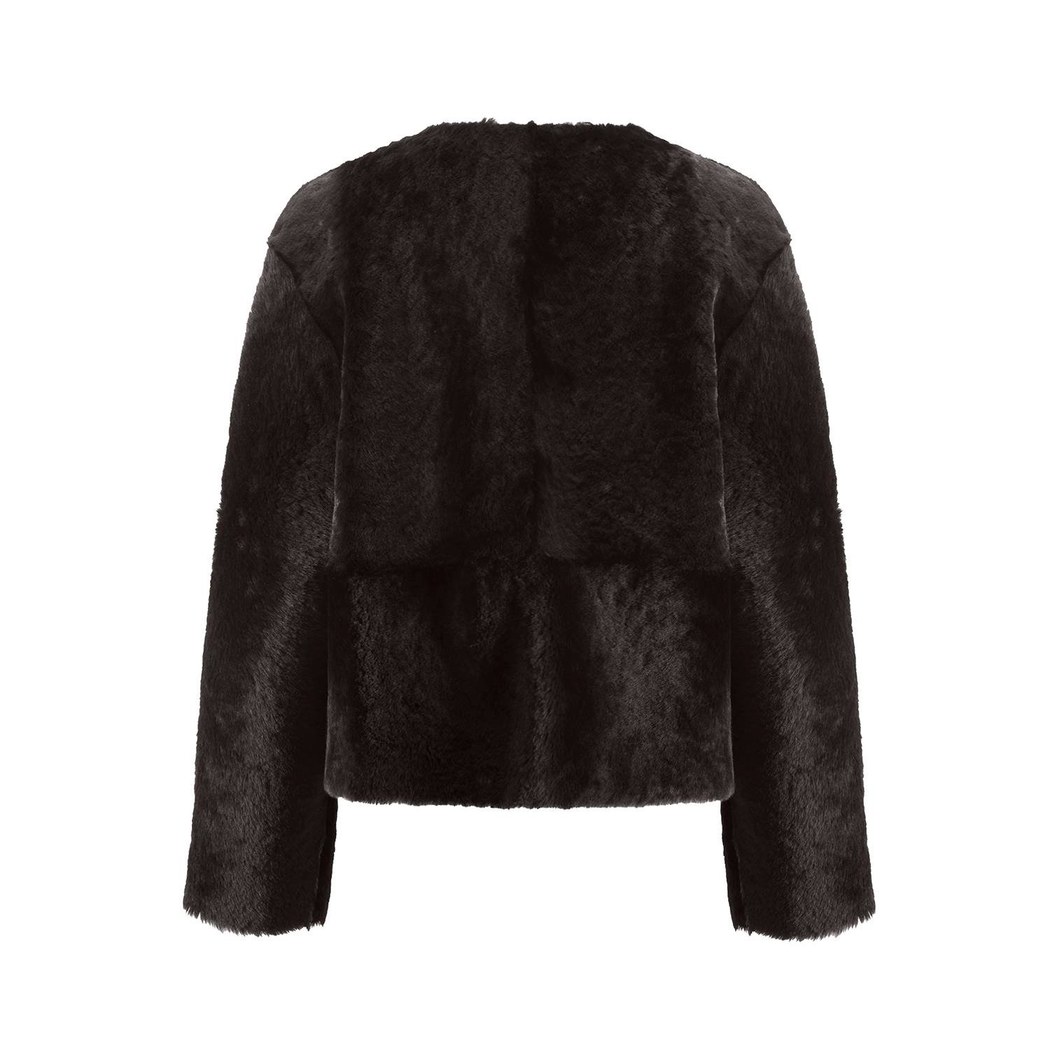 Soley Koyu Kahve Kadın Kürk Ceket