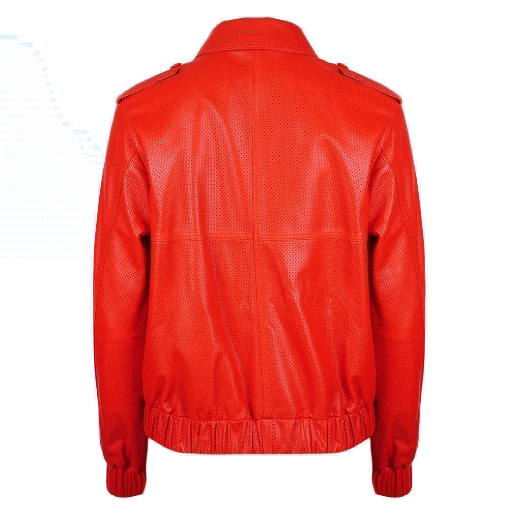 Speranza Kırmızı Kadın Deri Mont