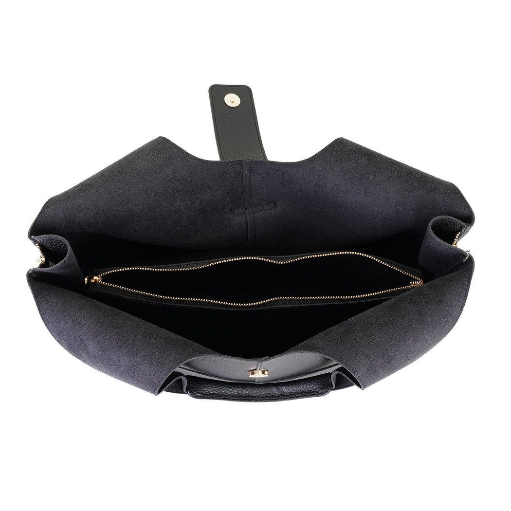 Tegan Siyah Kadın Omuz Çantası