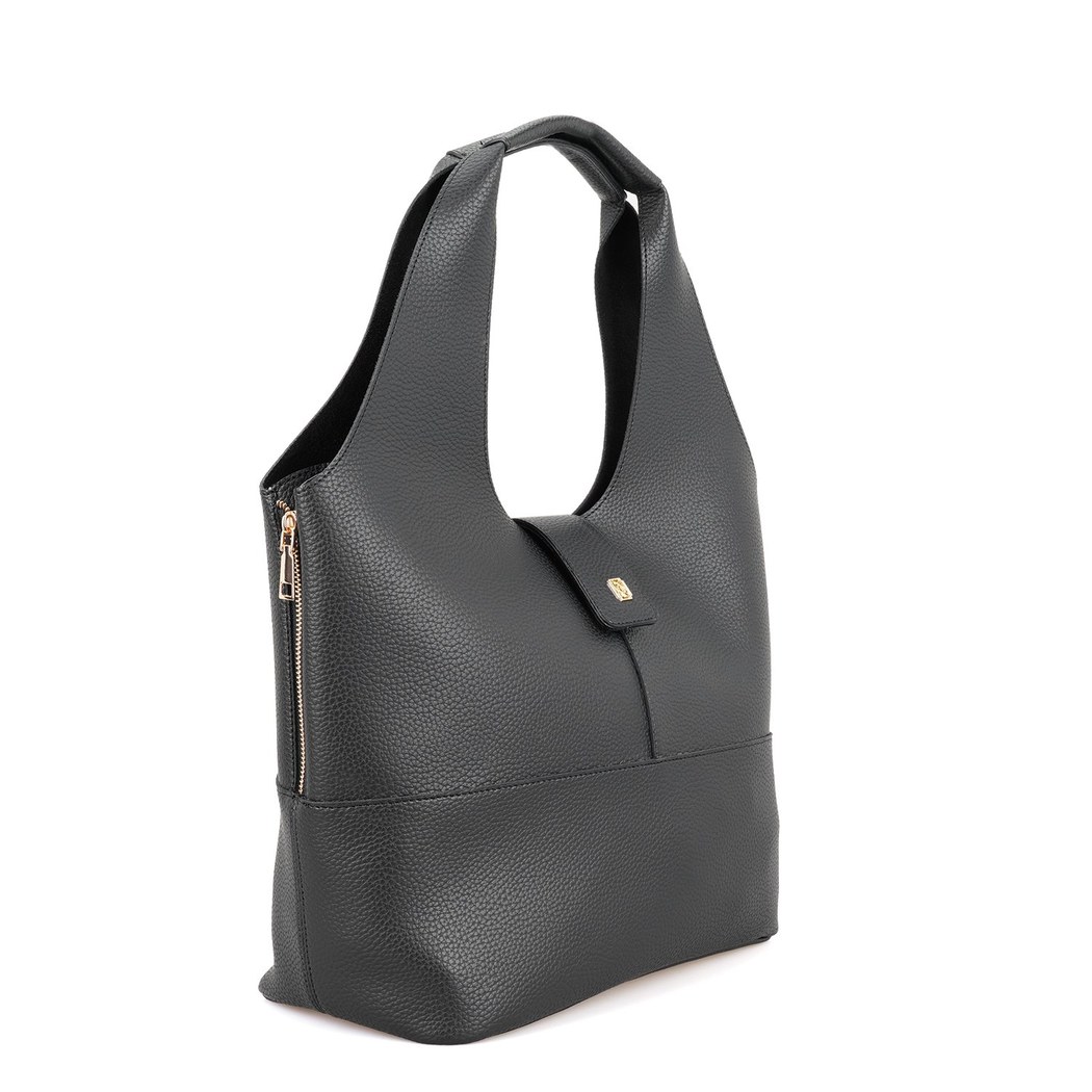 Tegan Siyah Kadın Omuz Çantası