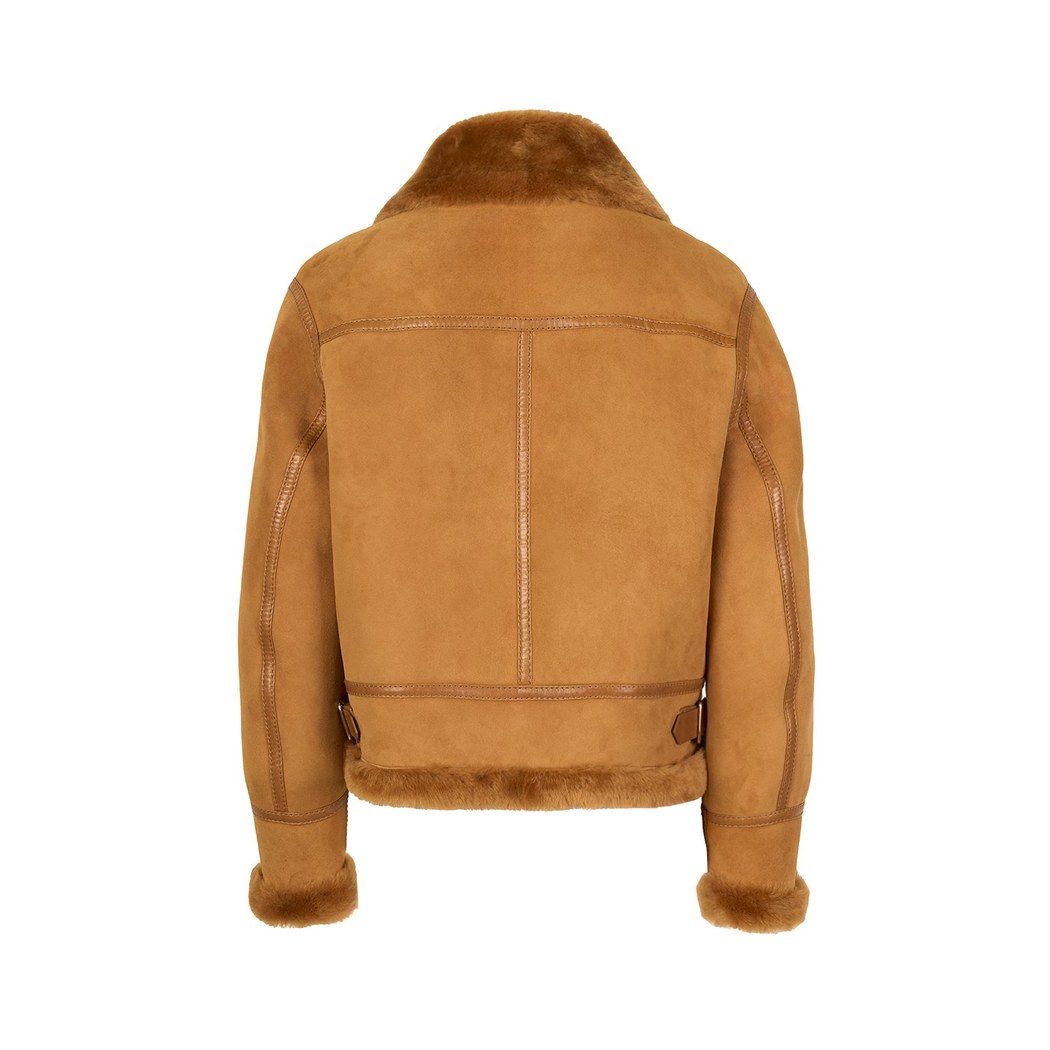 Tinora Kahve Kürk Ceket