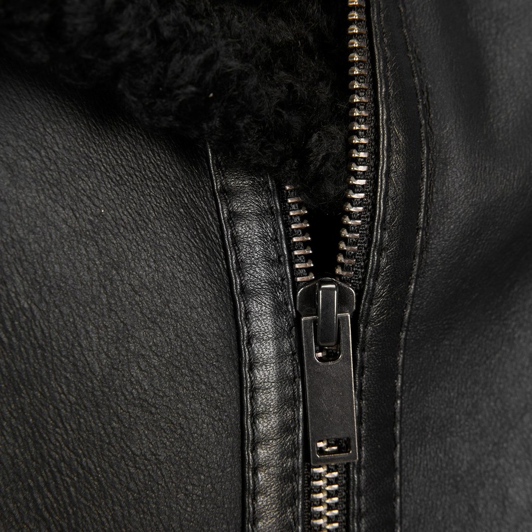 Tinora Siyah Kürk Ceket