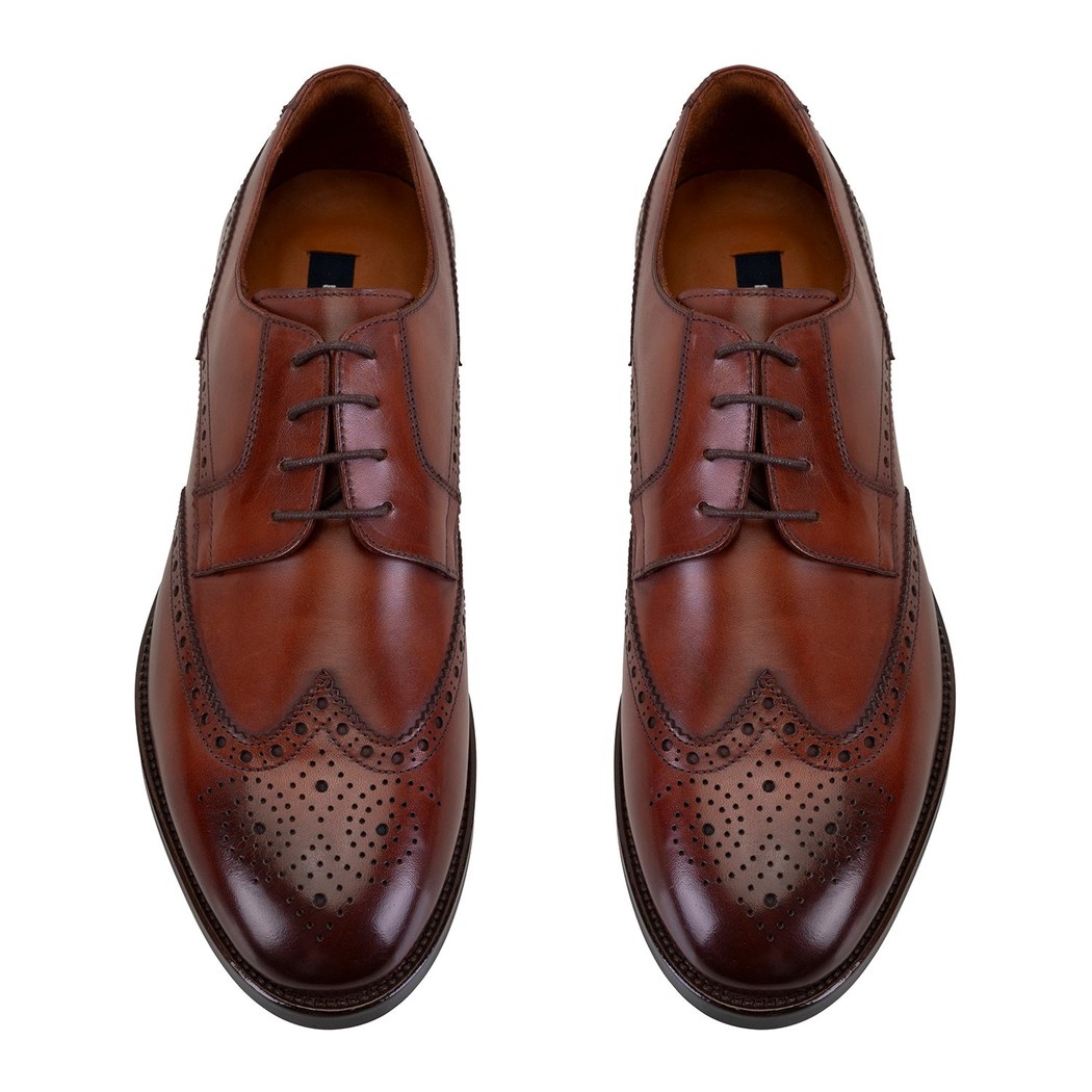 Trever Kahve Erkek Deri Klasik Ayakkabı