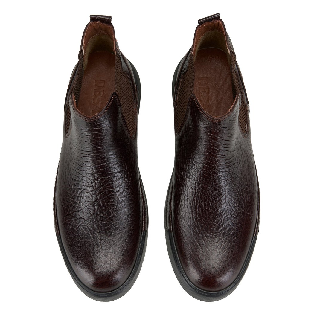 Trevin Kahve Erkek Deri Chelsea Bot