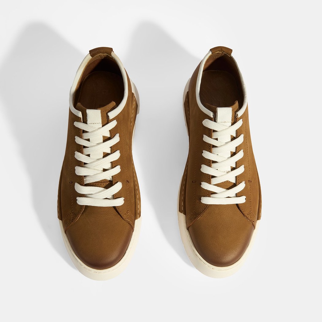 Triyo Taba Erkek Bağcıklı Deri Günlük Ayakkabı