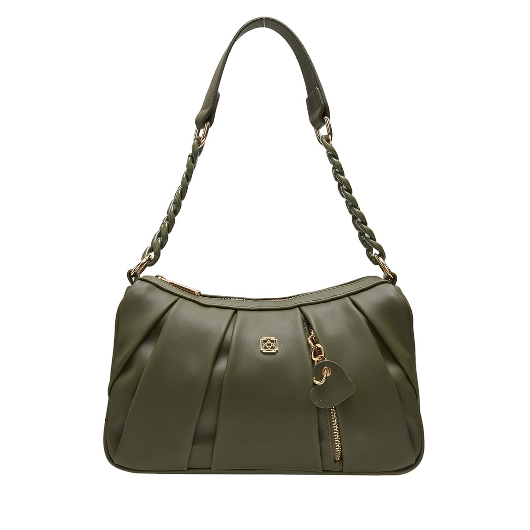 Tronc Haki Kadın Omuz Çantası