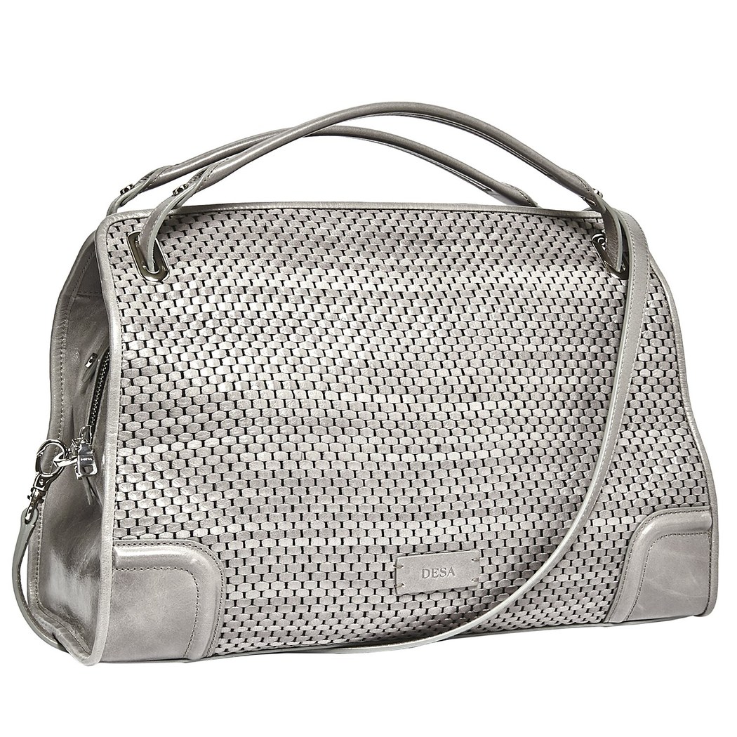 Trudy Kadın Örgülü Deri El Çantası